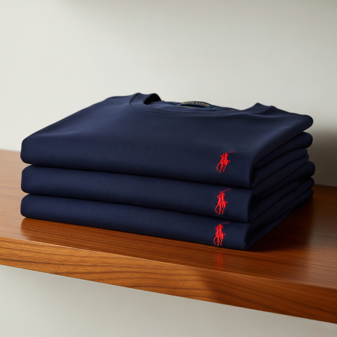 Limited Edition: 3-Pack R&L Basic T-Shirts