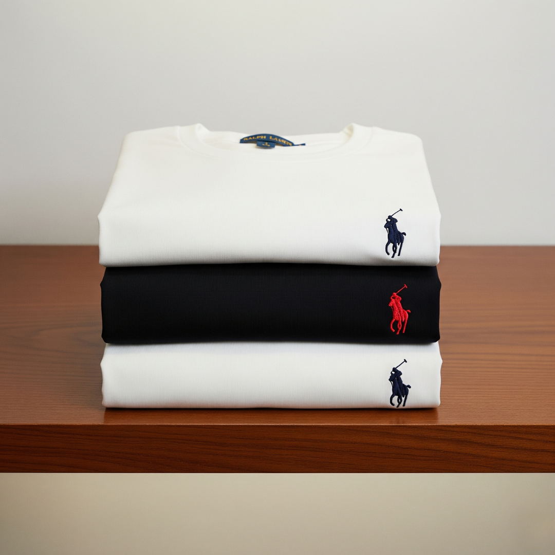 Limited Edition: 3-Pack R&L Basic T-Shirts