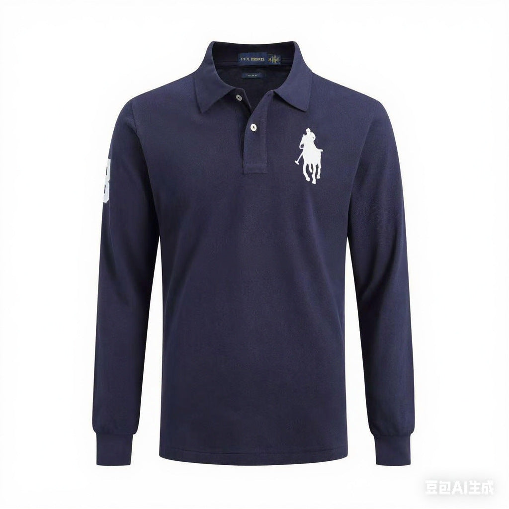 RL Long-Sleeve Polo Shirt