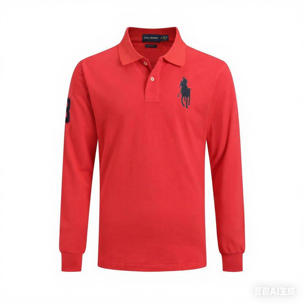 RL Long-Sleeve Polo Shirt