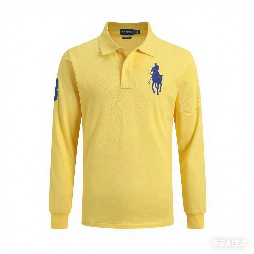 RL Long-Sleeve Polo Shirt