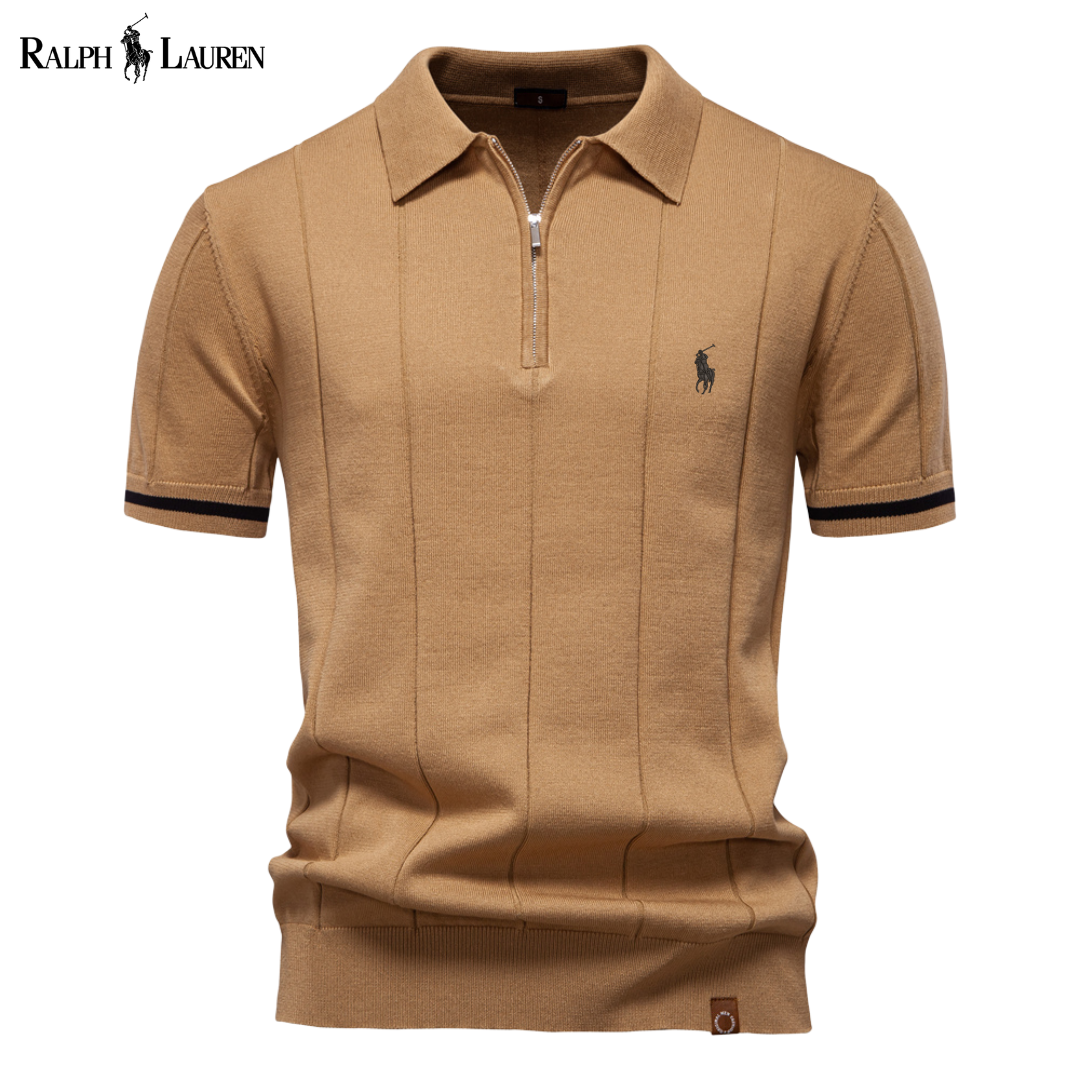 Polo RL – The Zip-Collar Piqué