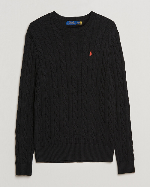 RL Cable-Knit Cotton Sweater