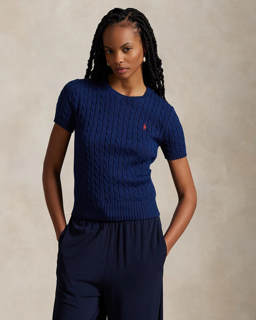 R&L Sweater | Short Sleeve Braided
