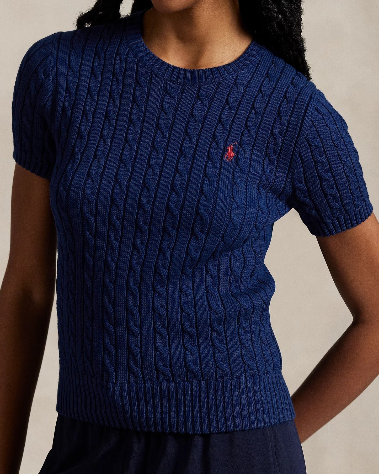 R&L Sweater | Short Sleeve Braided