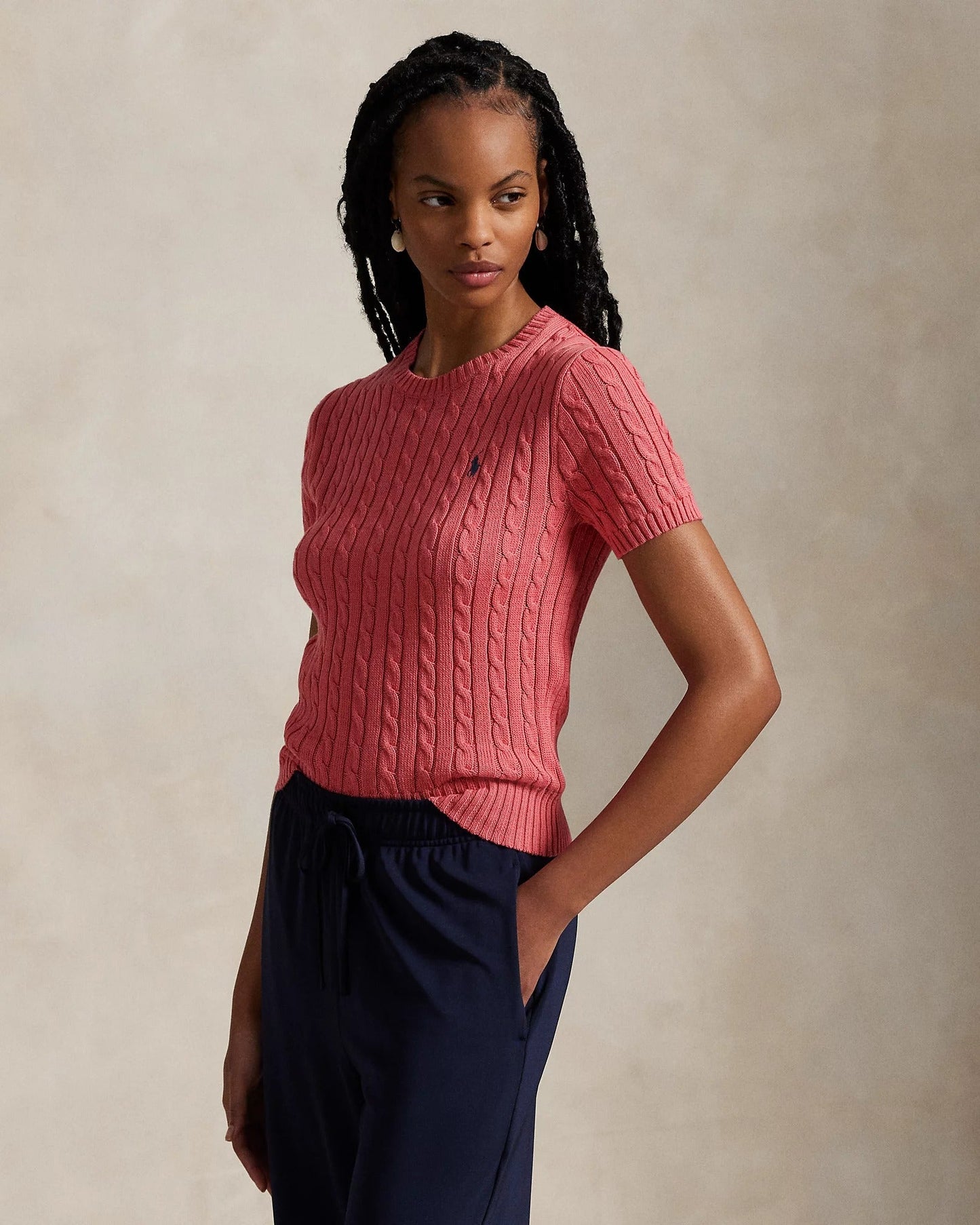 R&L Sweater | Short Sleeve Braided