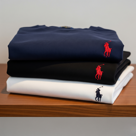 Limited Edition: 3-Pack R&L Basic T-Shirts