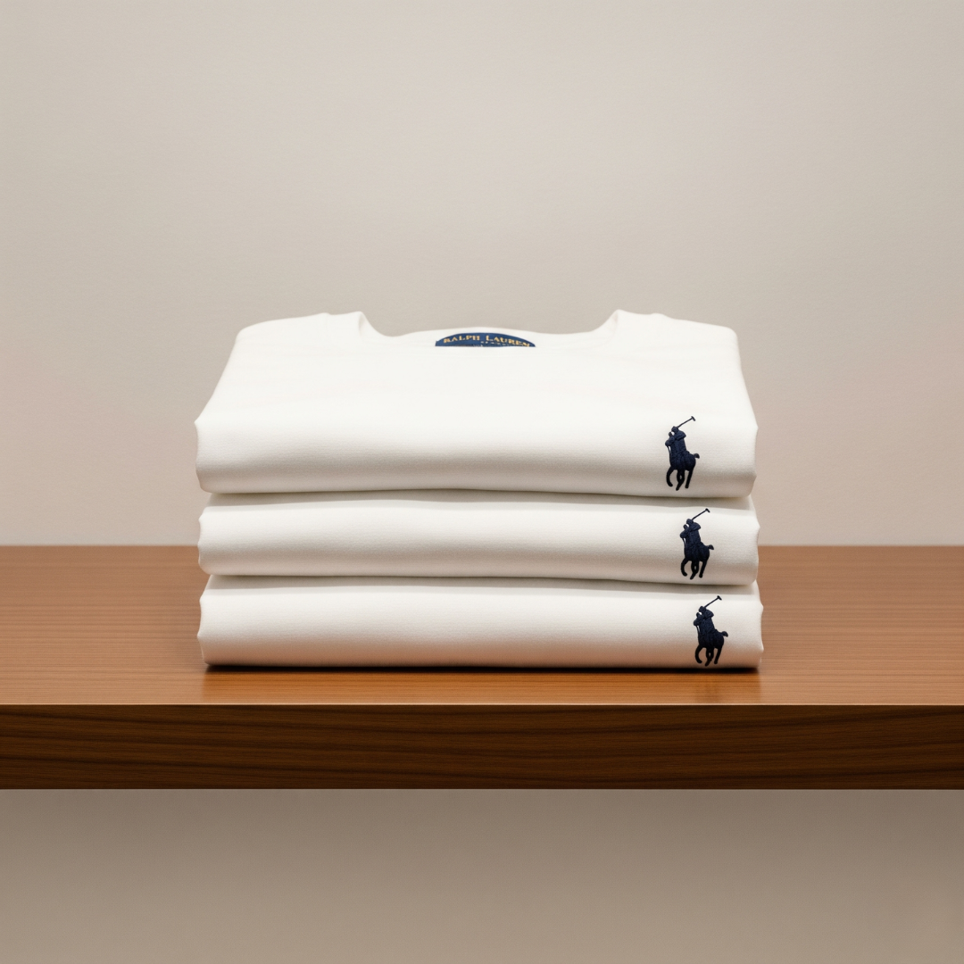 Limited Edition: 3-Pack R&L Basic T-Shirts
