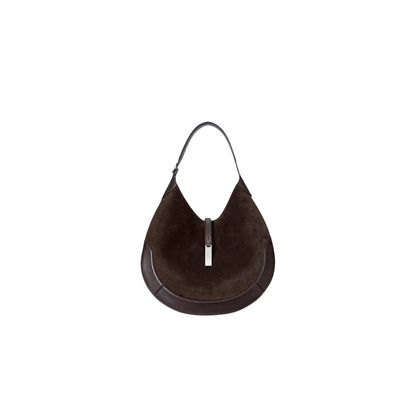 R&L ID Suede Large Shoulder Bag