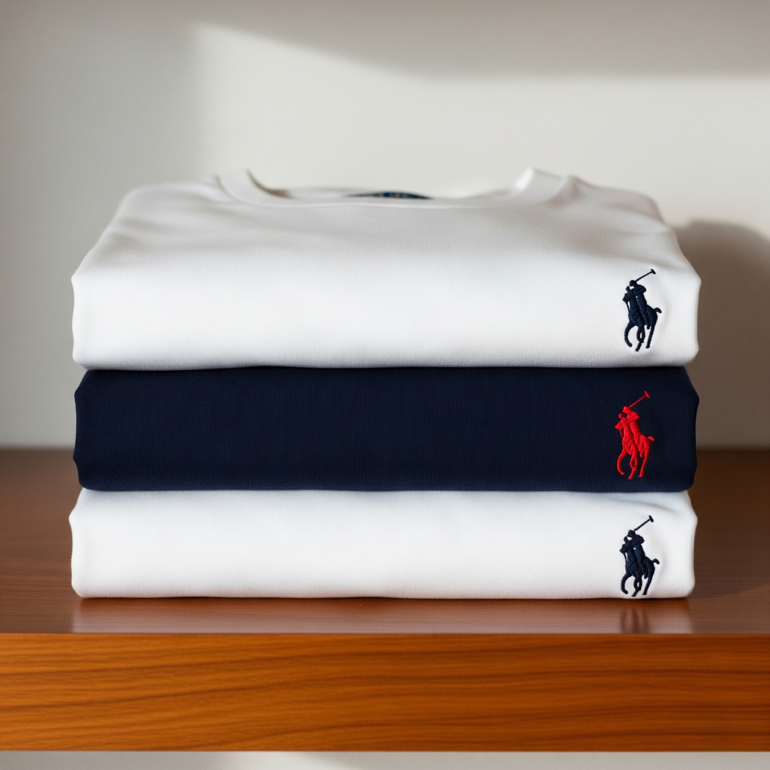 Limited Edition: 3-Pack R&L Basic T-Shirts
