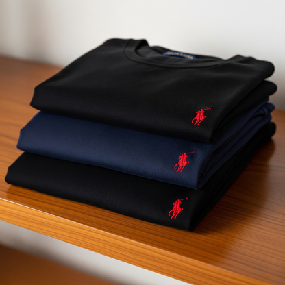 Limited Edition: 3-Pack R&L Basic T-Shirts