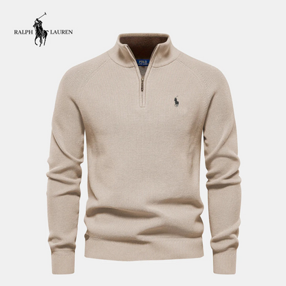 R&L | Sweater with neck closure
