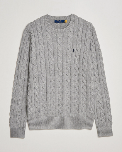 RL Cable-Knit Cotton Sweater