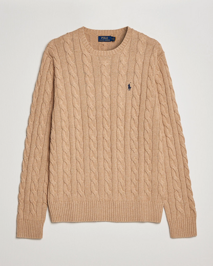 RL Cable-Knit Cotton Sweater
