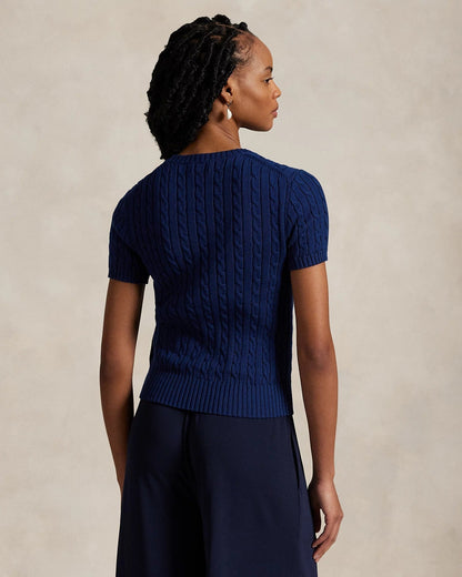 R&L Sweater | Short Sleeve Braided