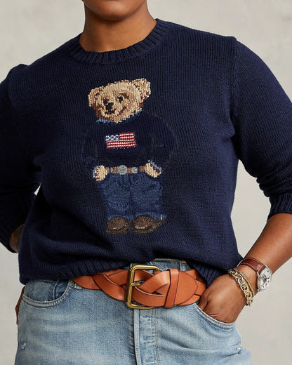 R&L Sweater | Linen Crew Neck