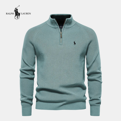 R&L | Sweater with neck closure